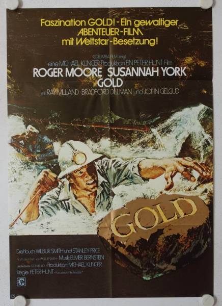 Gold original release german movie poster
